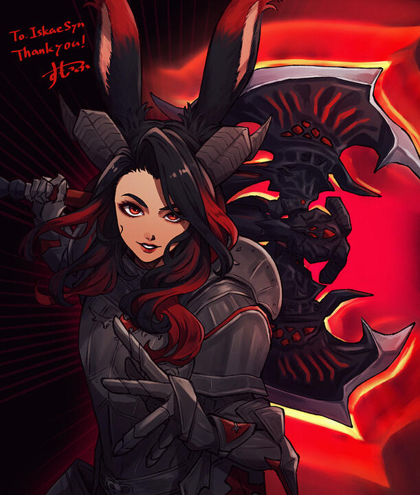 Iskae Syn - by Mikigumimiku6 (Skeb)