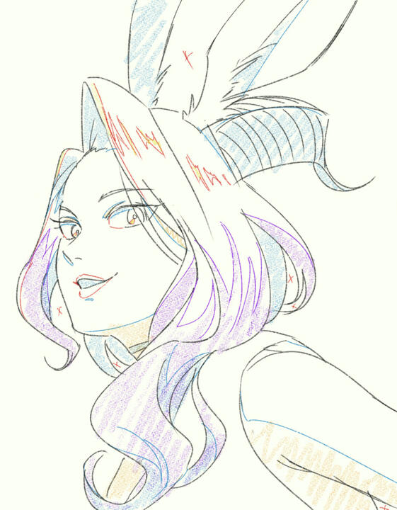 Iskae Syn - by KiiKo (Skeb) ~Asahaka Commission~